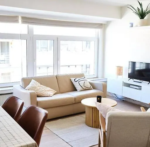 公寓 Hugo By The Harbor, Light-filled And Centrally Located - Free Parking 奥斯滕德